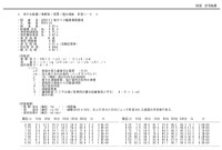 地下水検層データシート